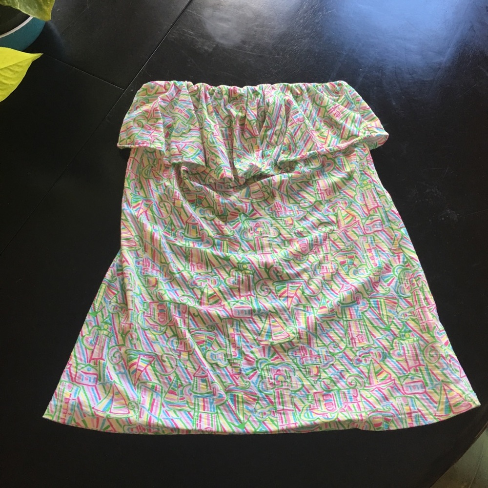 Lilly strapless top